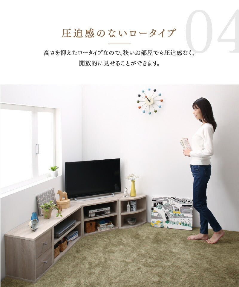 コーナータイプTV台4点セット – precocirico