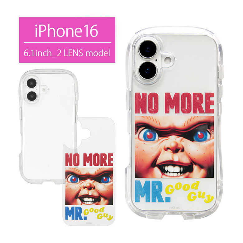 楽天市場】CHUCKY iPhone 16 Pro クリスタルクリアケース インナー