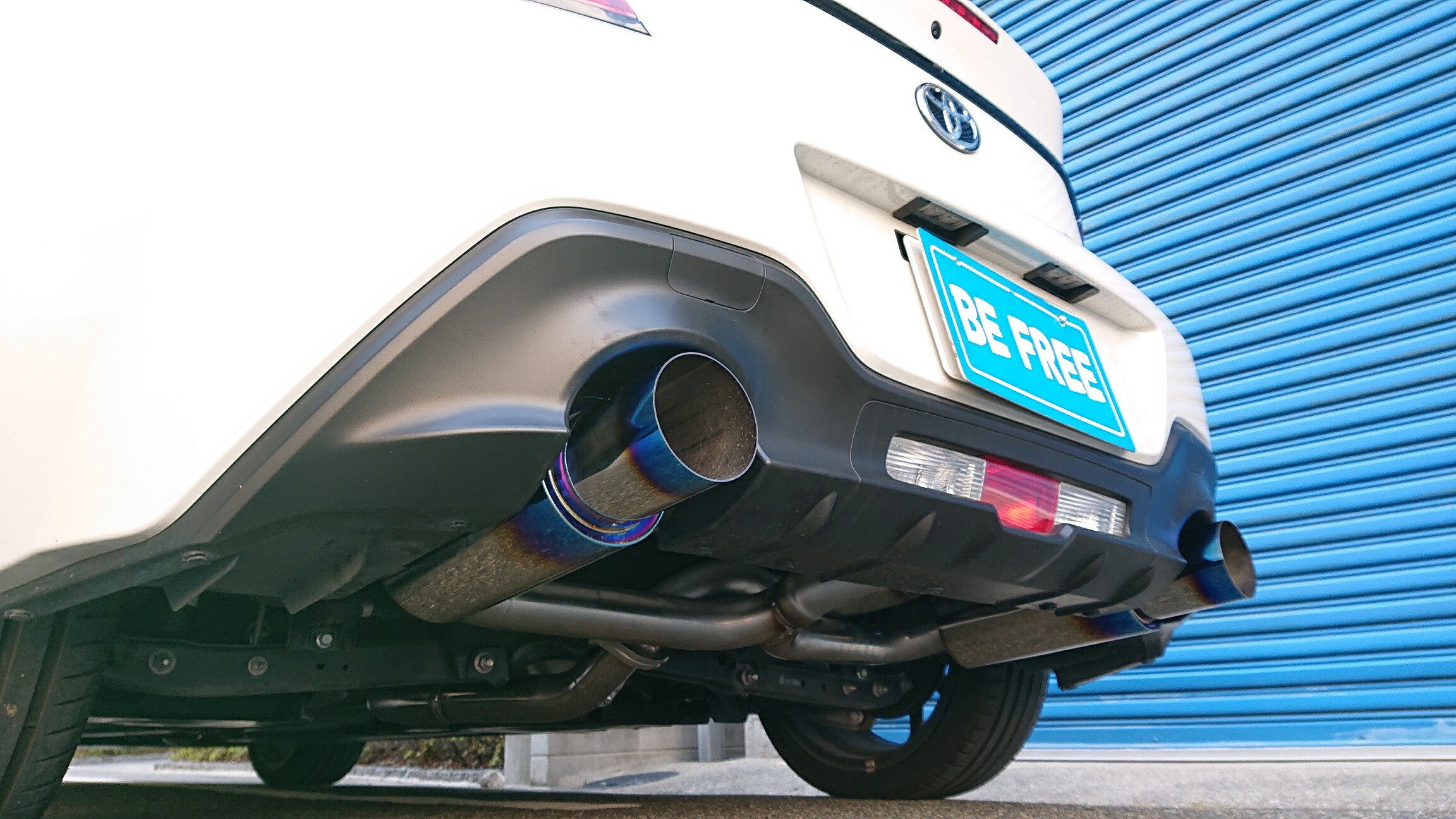 楽天市場】GR86 ZN8 BRZ ZD8オールステンマフラー 迫力の出口