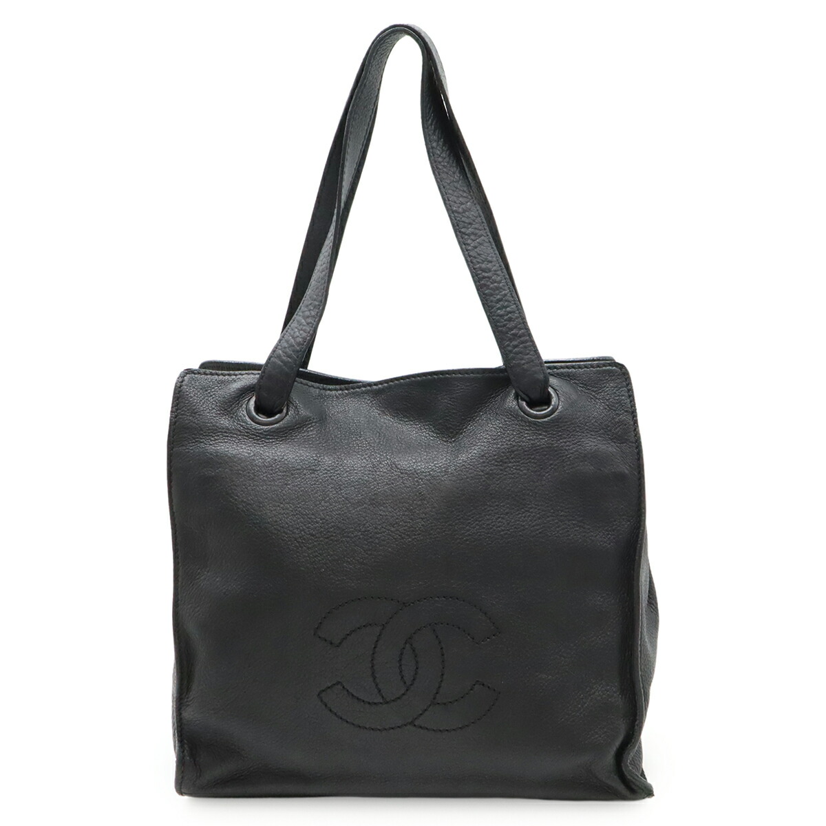 楽天市場】シャネル CHANEL トリプル ココ ミニ トートバッグ ブラック