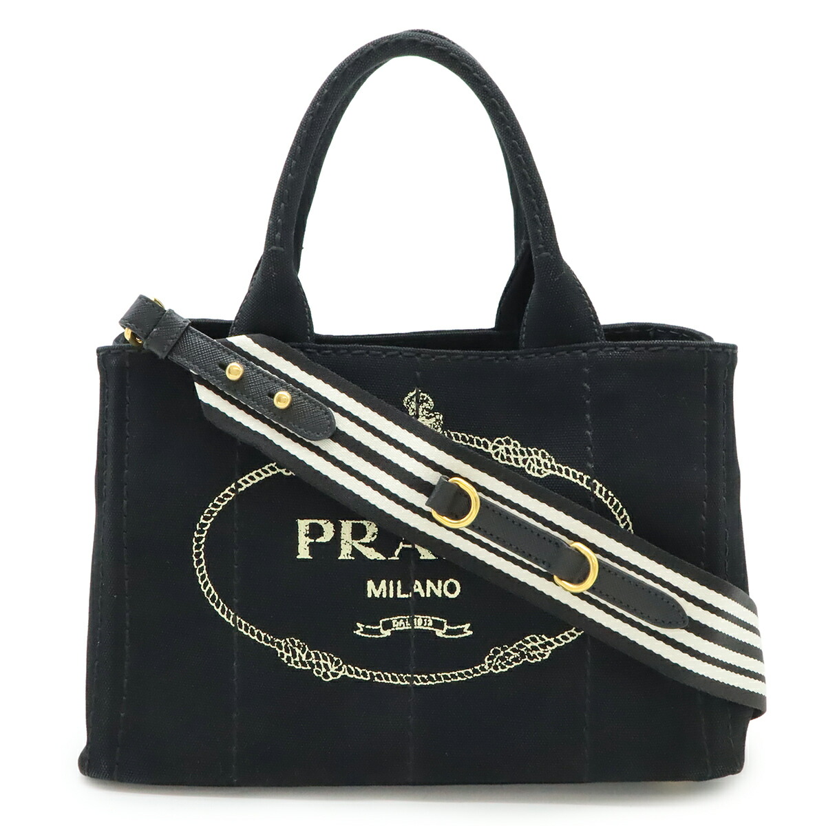 楽天市場】PRADA プラダ CANAPA カナパ トートバッグ 2WAY ショルダー