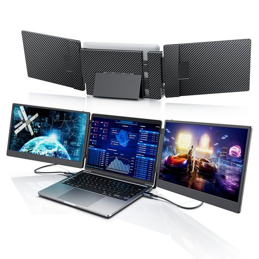 楽天市場】【Dopesplay新型モデル】デュアルモニター360°回転14~17.3