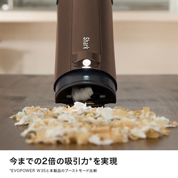 Shark(シャーク) EVOPOWER EX 充電式ハンディクリーナー WV415J(オーク