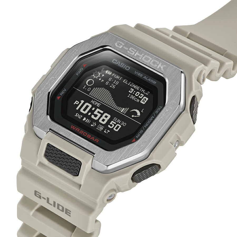 G-SHOCK G-LIDE GBX-100-8JF メンズ 電池式 Bluetooth デジタル 反転