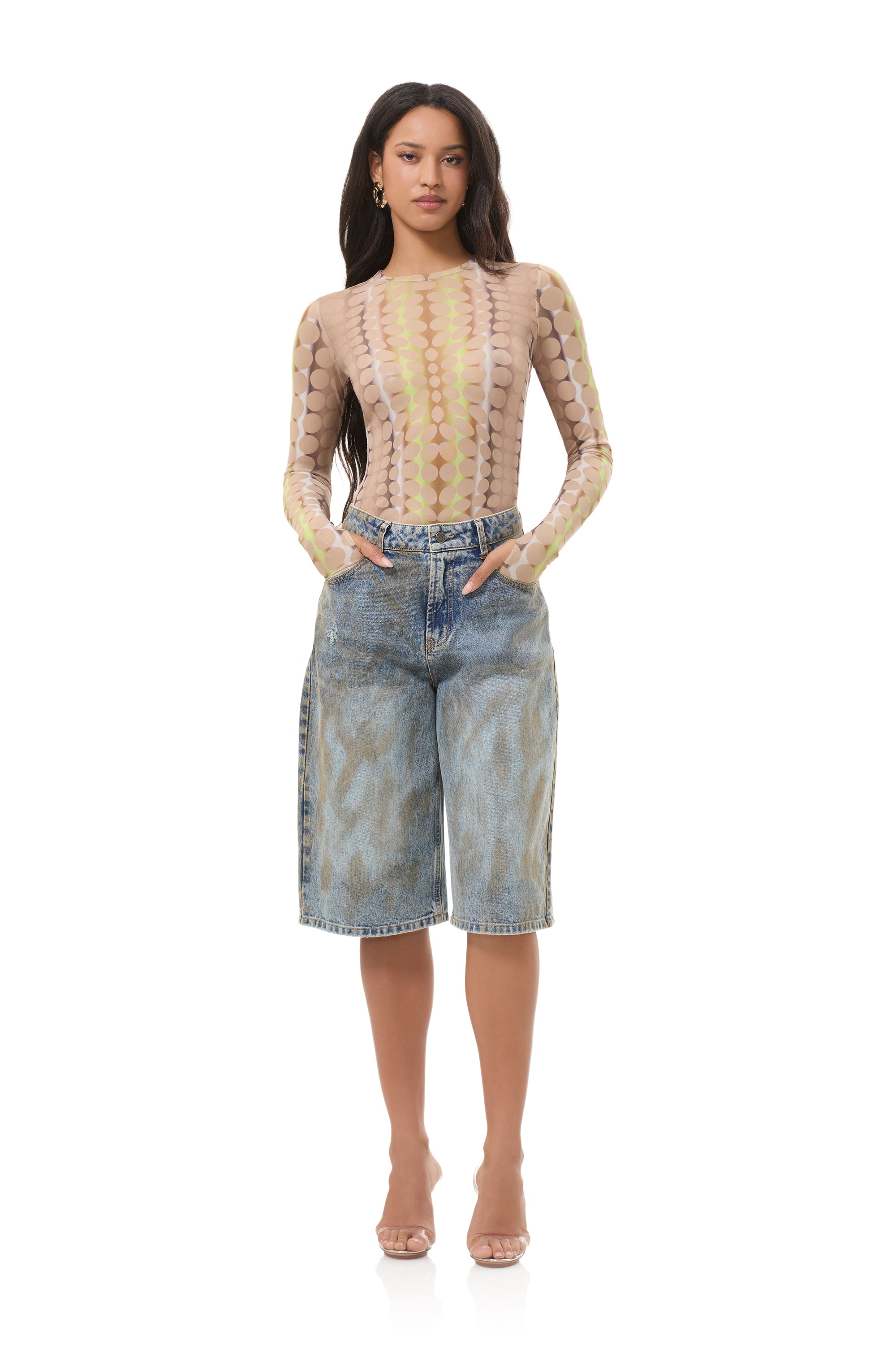 Kaylee Top - Tonal Dot – AFRM