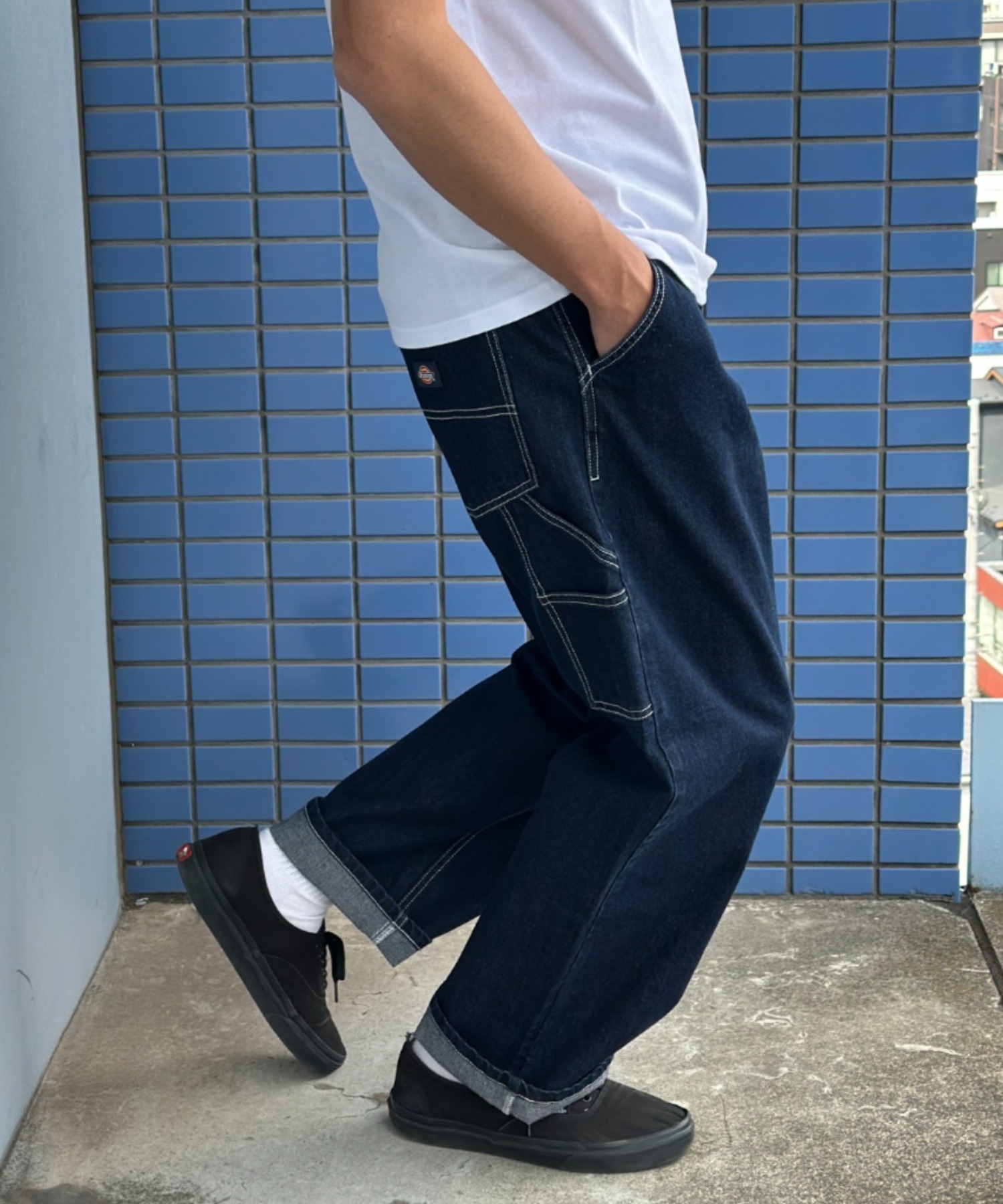 Dickies（ディッキーズ） ペインターパンツ メンズ 綿100% ウエスト