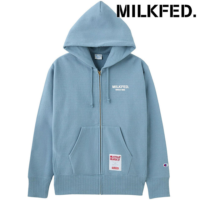 MILKFED.（ミルクフェド） チャンピオン スウェットジップフーディー