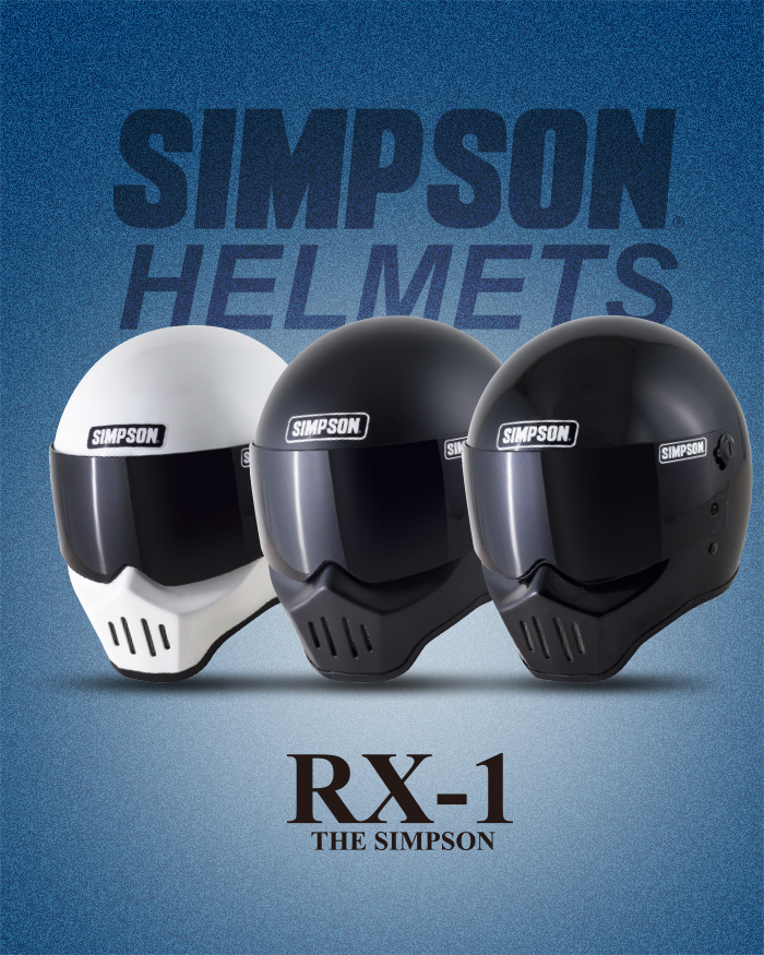 SIMPSON（シンプソン） シンプソンヘルメット RX1 ブラック オプション