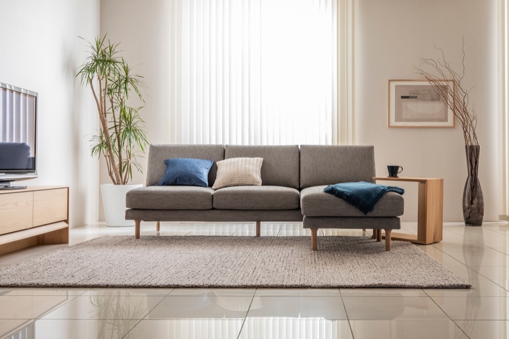 カリモク家具（KARIMOKU FURNITURE） カリモク 肘無シェーズロング