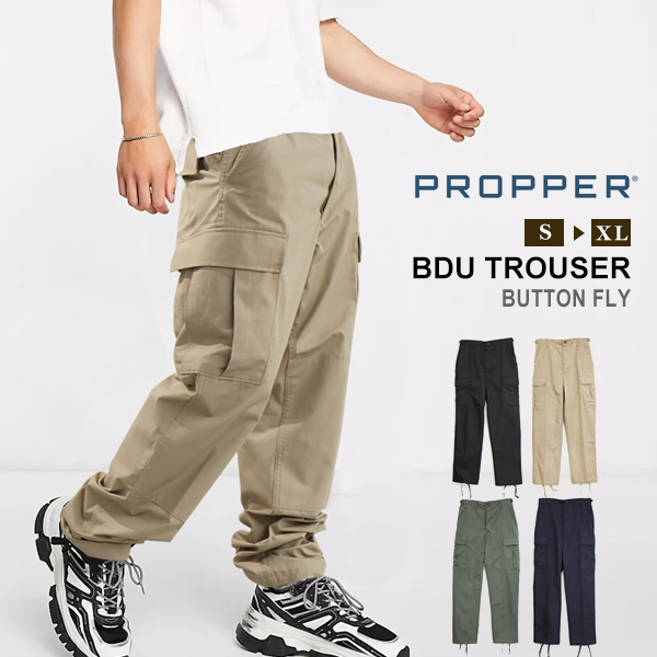PROPPER（プロッパー） カーゴパンツ PROPPER BDU コットン リップス