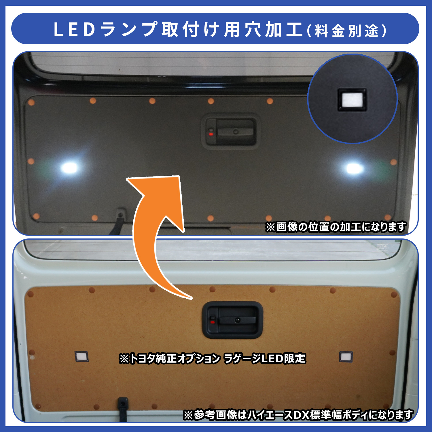 プロダックス 200系 ハイエース DX 標準ボディ 5ドア ジャストロー仕様