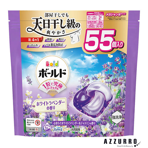 ボールド P&G ジェルボール 4IN1 つめかえ メガジャンボサイズ 55個入