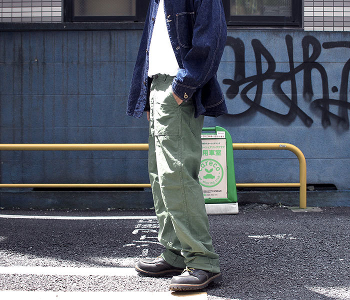 orSlow（オアスロウ） ファティーグパンツ 5002 ベイカーパンツ