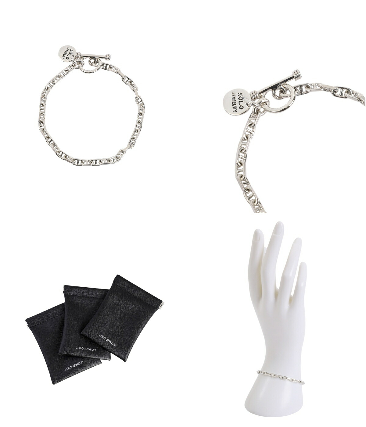 XOLO XOLO JEWELRY / ショロ ジュエリー ： Solid Anchor Link