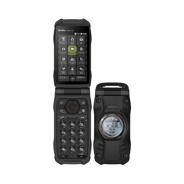 中古 GzOne TYPE-XX KYY31 au版SIMフリー 本体 Bランク 携帯電話 最大1