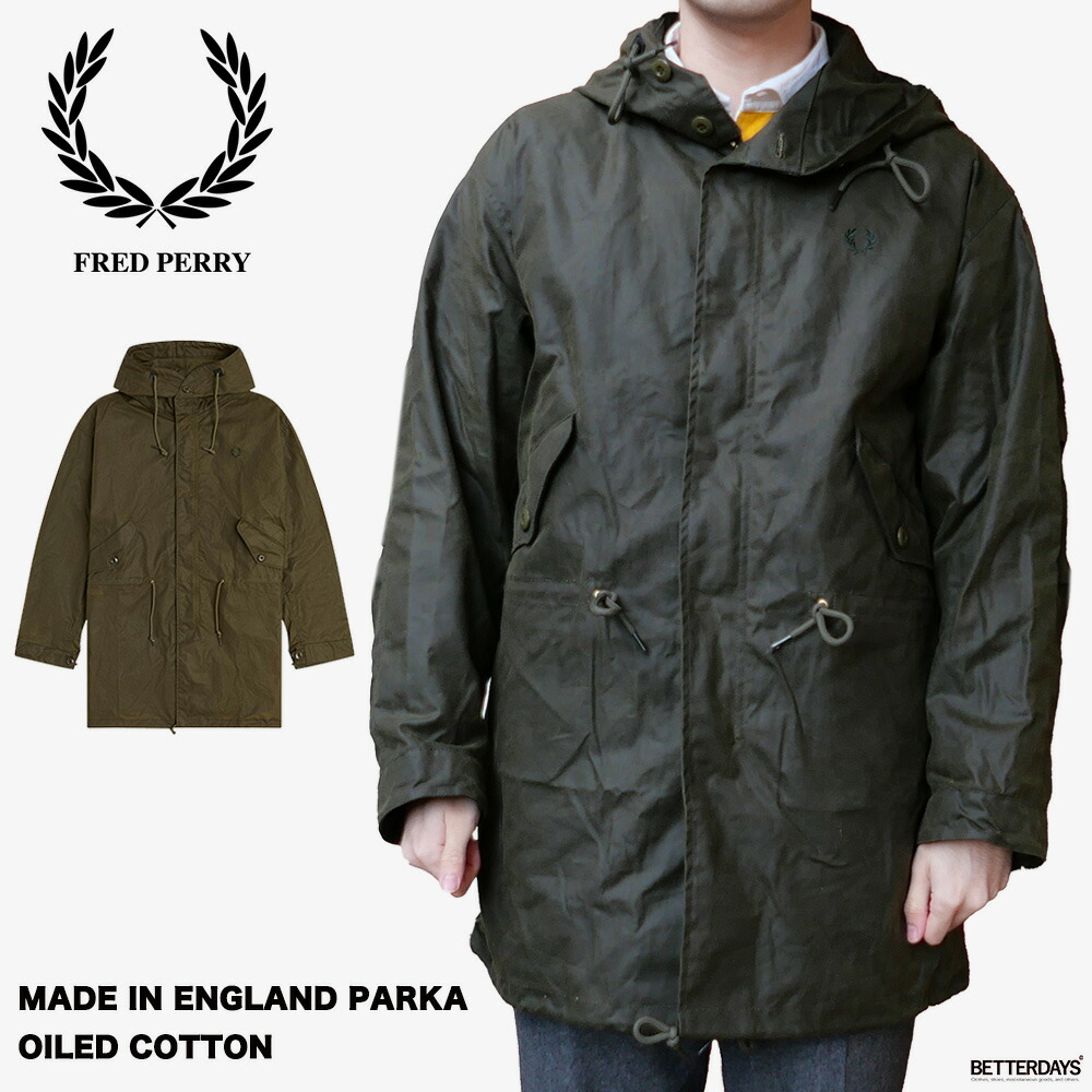 FRED PERRY（フレッドペリー） モッズコート メンズ モッズパーカ