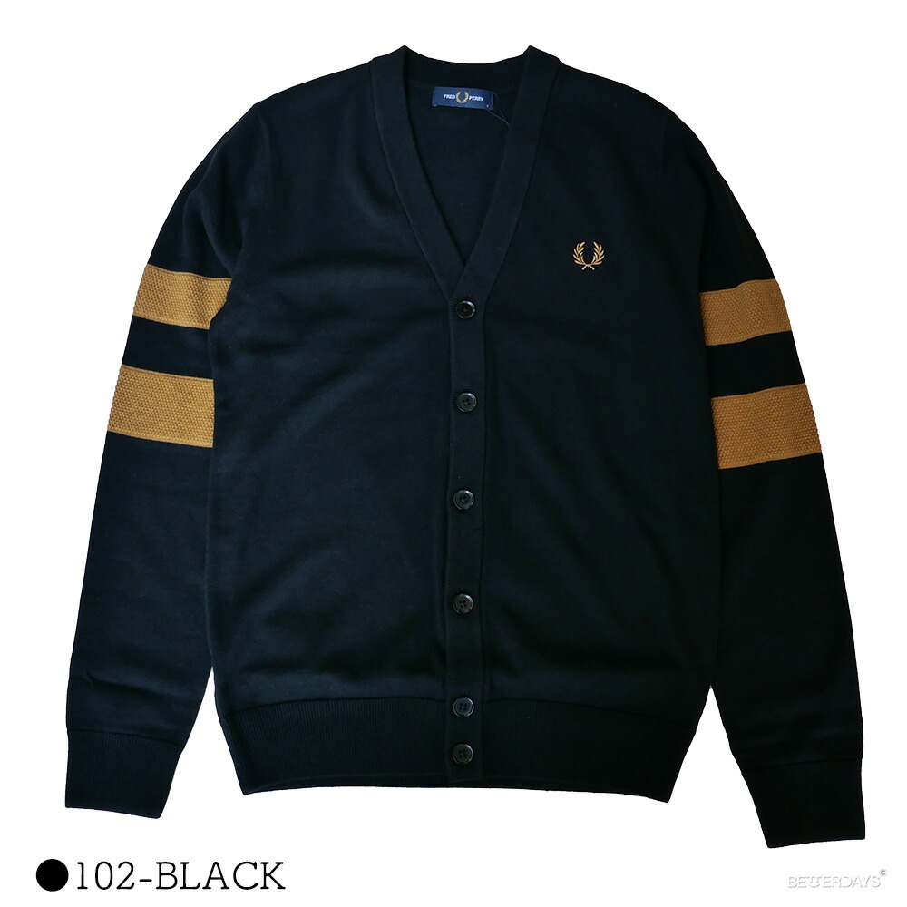 FRED PERRY（フレッドペリー） カーディガン メンズ ニット セーター