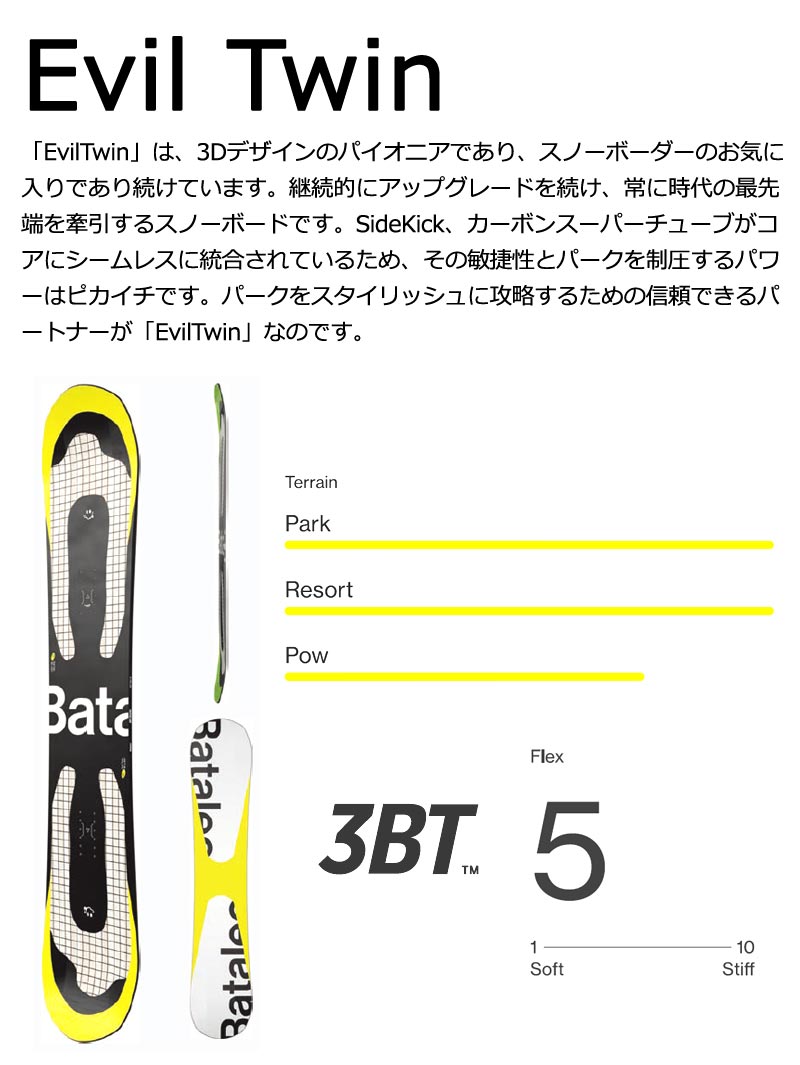 BATALEON（バタレオン） 24-25 BATALEON / バタレオン EVIL TWIN
