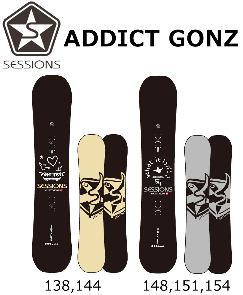 SESSIONS（セッションズ） 22-23 SESSIONS/セッションズ ADDICT GONZ