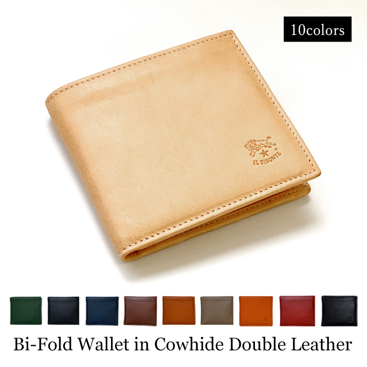 IL BISONTE（イルビゾンテ） 財布 二つ折り財布 SBW007 0487Mレザー 2