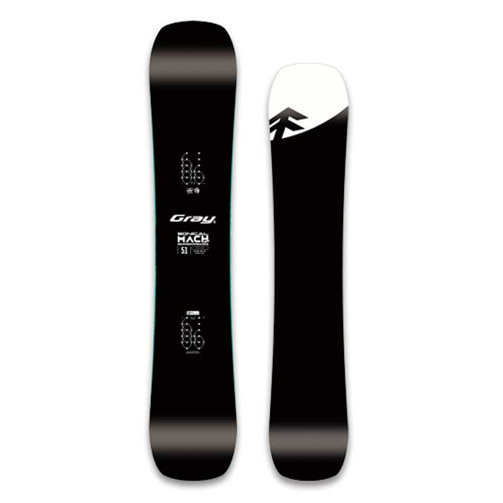 NIDECKER（ナイデッカー） 25-26 GRAY グレイ スノーボード カービング