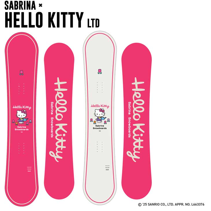 NIDECKER（ナイデッカー） 25-26 SABRINA x HELLO KITTY LTD サブリナ