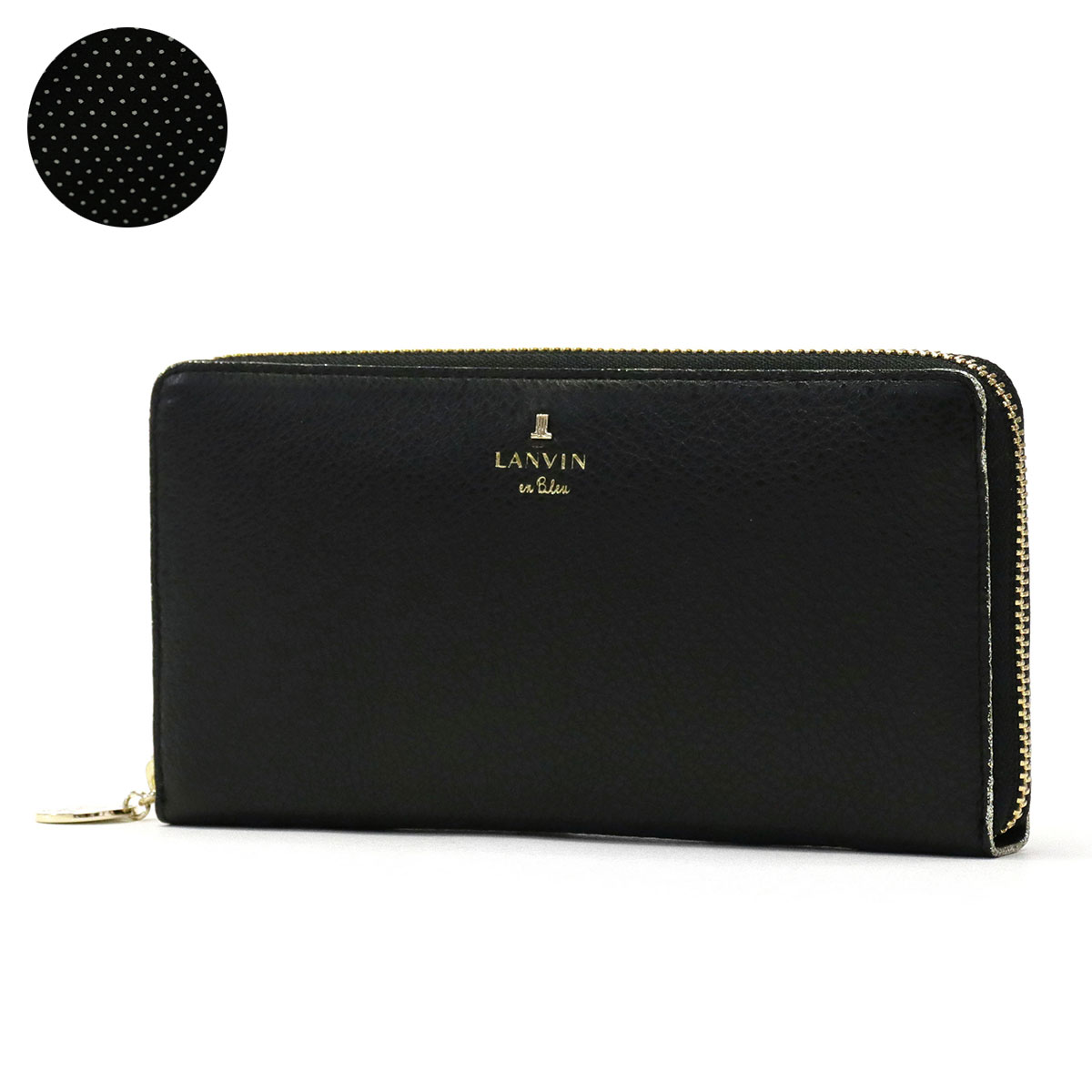 LANVIN en Bleu 最大53%☆3/1迄 ランバンオンブルー 長財布 メラニー