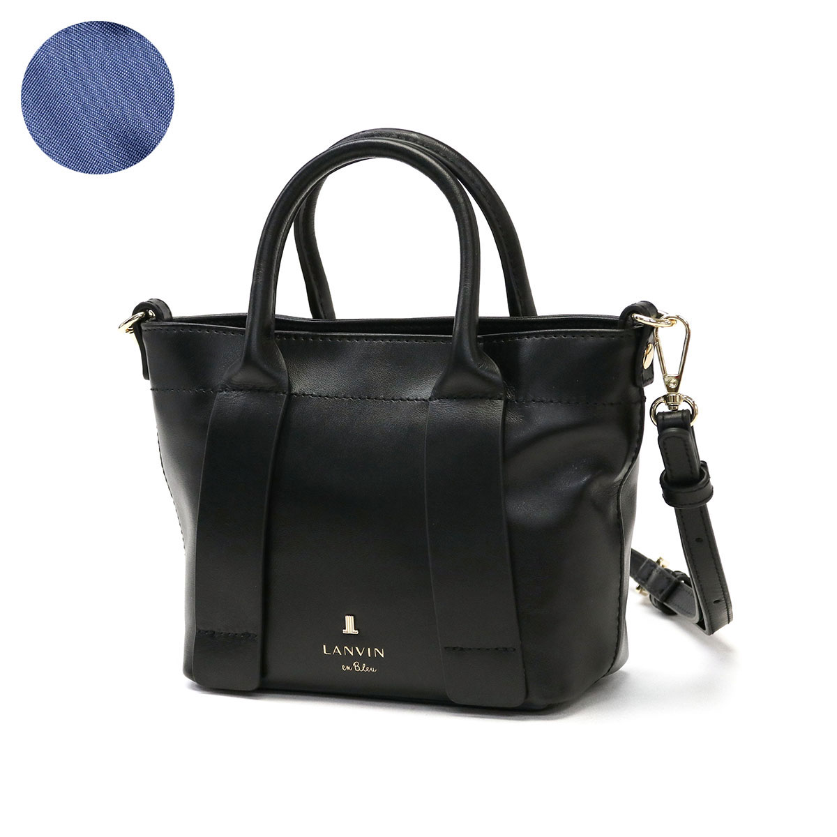 LANVIN en Bleu 最大53%☆3/1迄 ランバンオンブルー トートバッグ