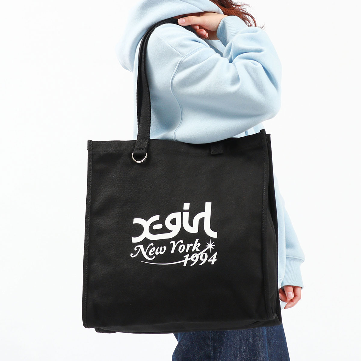 X-girl（エックスガール） 最大53%☆3/1迄 トートバッグ レディース A4