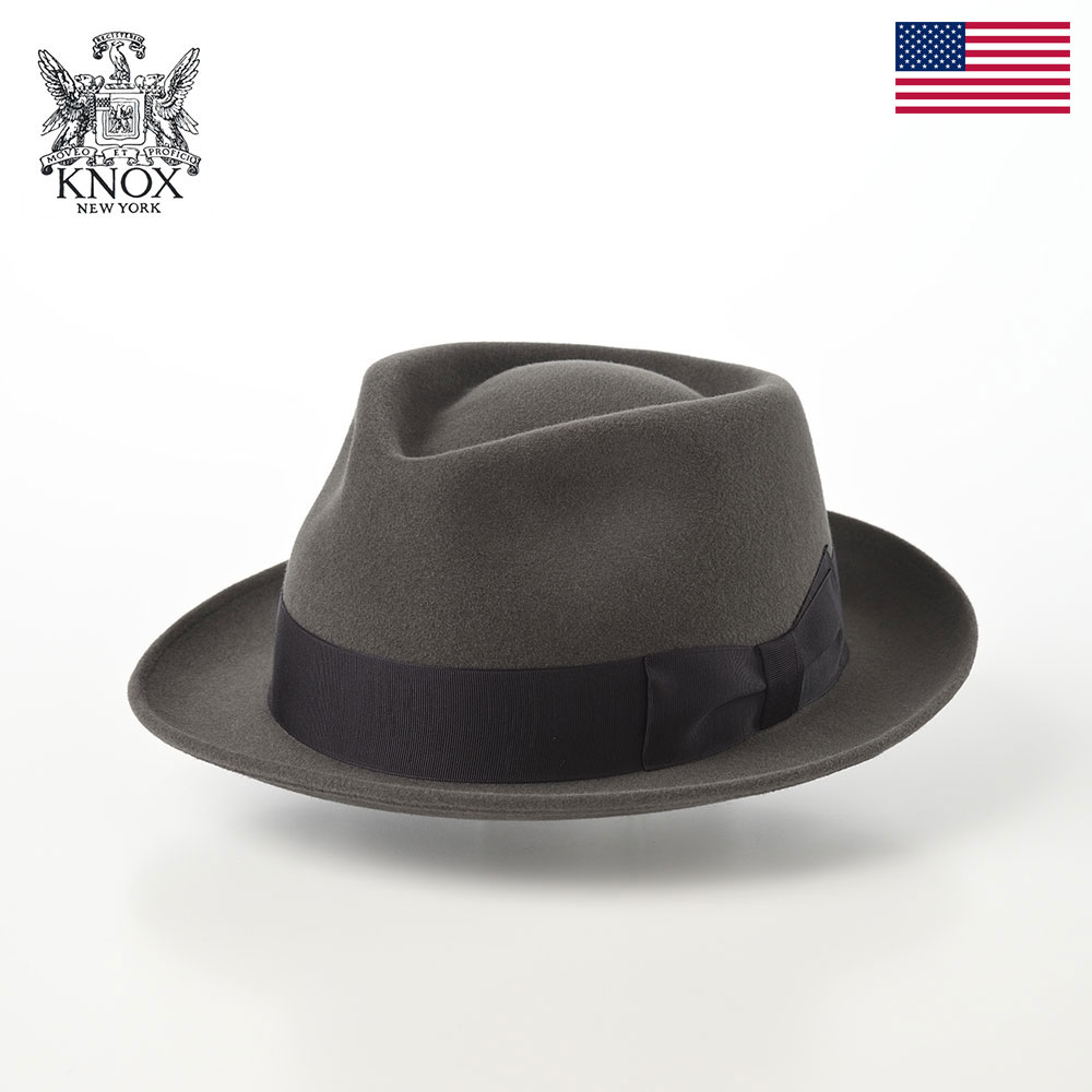 KNOX（ノックス） 在庫限り 50％OFF Rabbit Fur Trilby Hat(ラビット