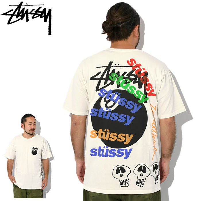 STUSSY（ステューシー） Tシャツ 半袖 メンズ Test Strike Pigment