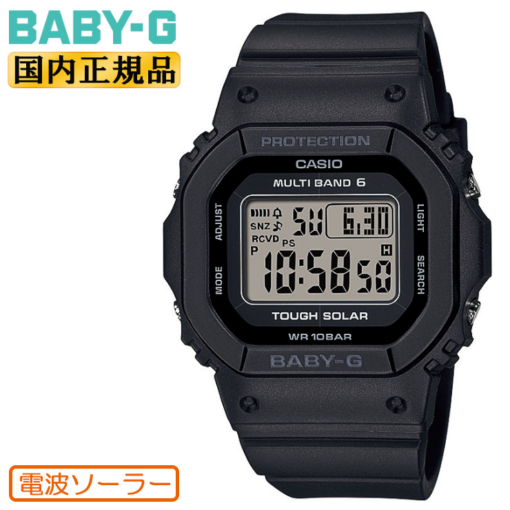 BABY-G 正規品 カシオ ベビーG 電波 ソーラー ブラック BGD-5650-1JF