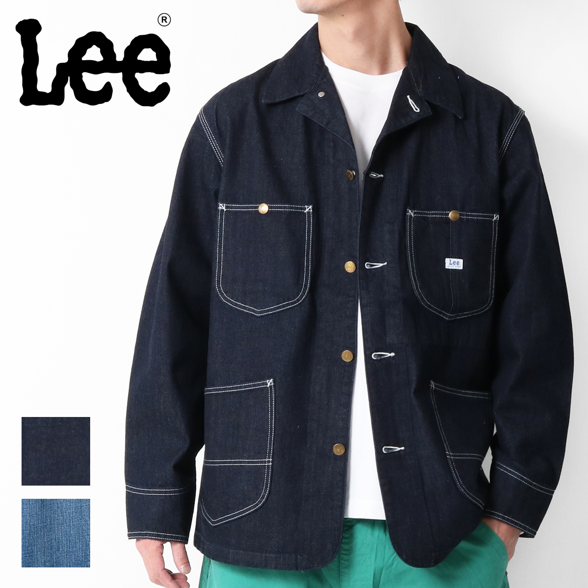 Lee（リー） カバーオール デニム ジャケット メンズ ロコジャケット