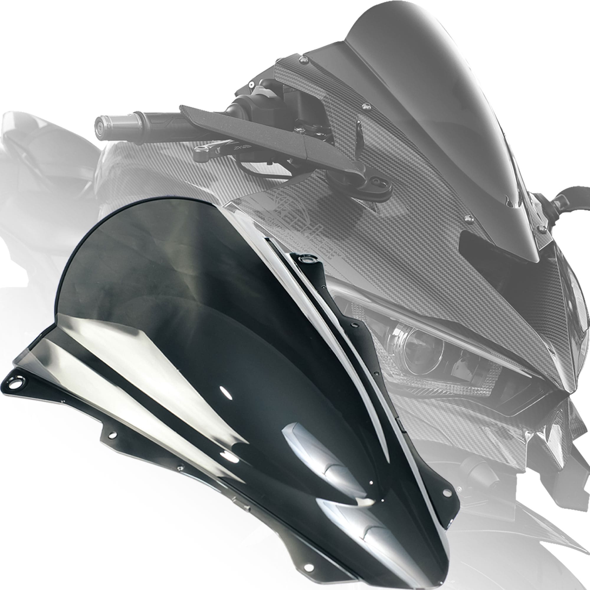 Kaedear（カエディア） ZX-25R ZX-4R スクリーン レーシング ウィンド