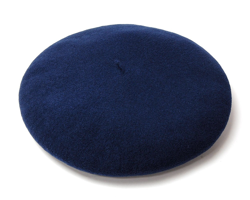 ウールバスクベレー MANUFACTURE DE BERET マニュファクチュールドゥ