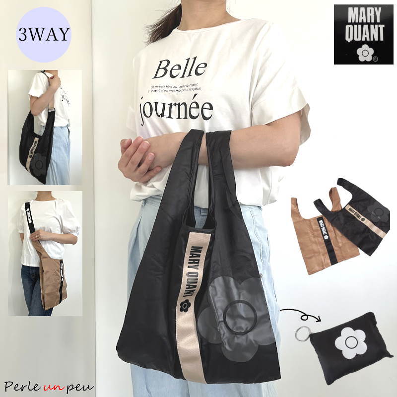 MARY QUANT（マリークヮント） マリークワント 3WAY エコバッグ