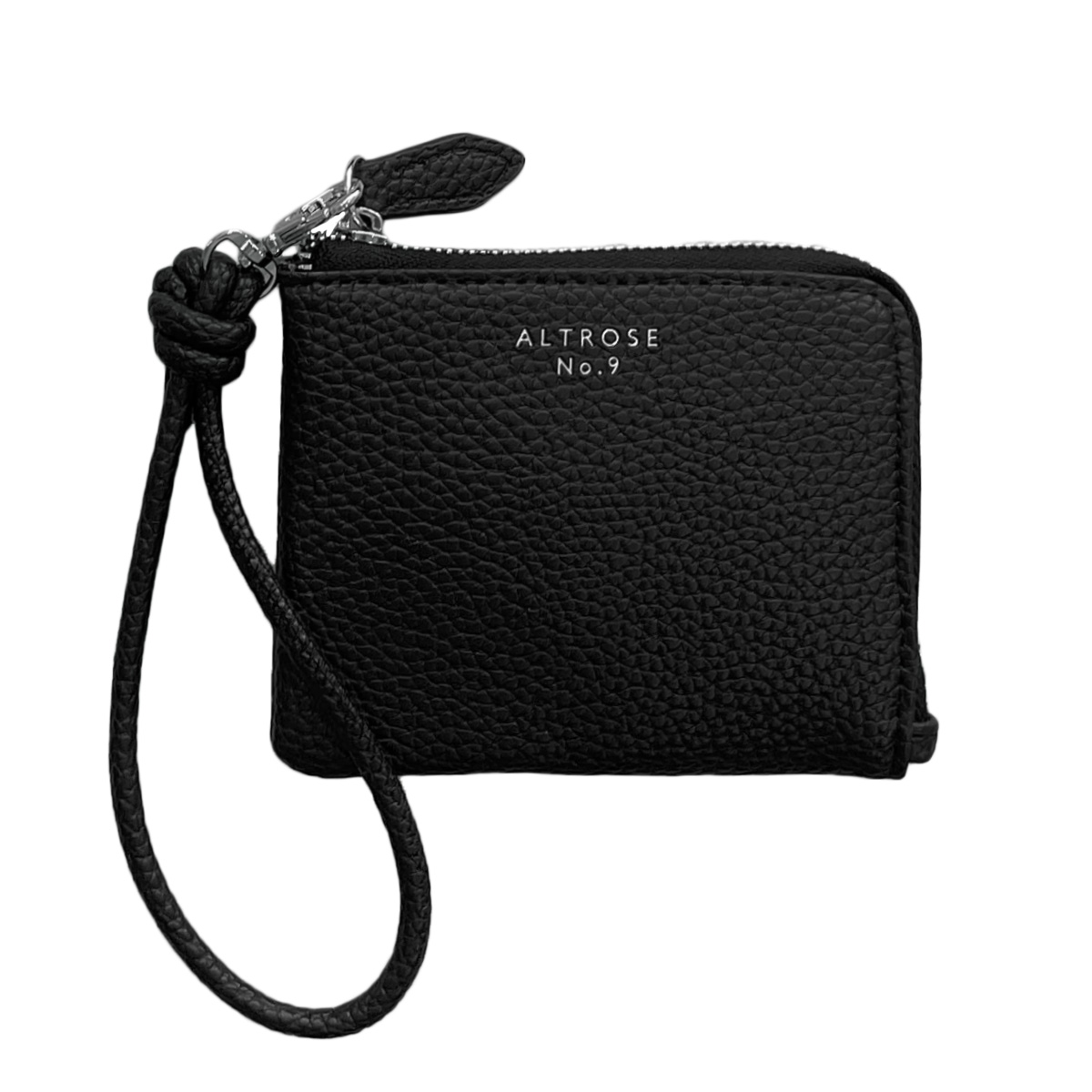GISELLE ミニ財布 レディース L字ファスナー 小さめ ストラップ付 軽い