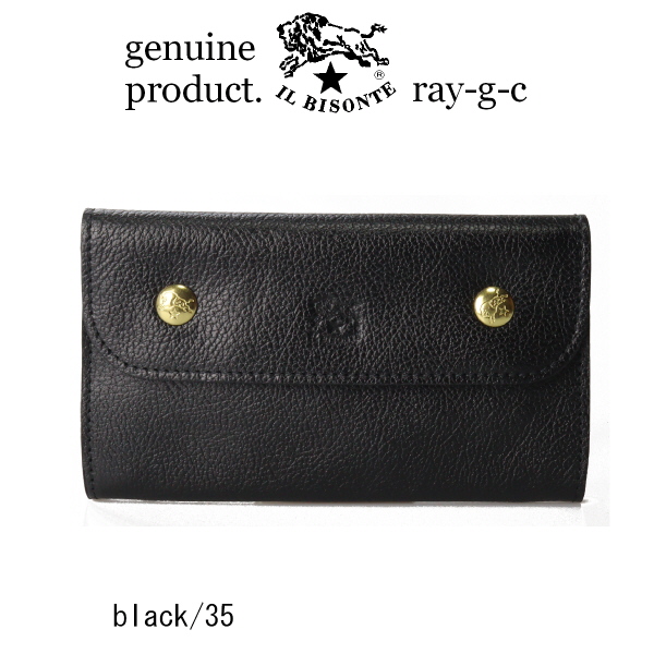 IL BISONTE（イルビゾンテ） 長財布 フラップウォレット ( ミドル