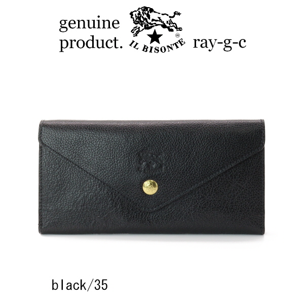 IL BISONTE（イルビゾンテ） 財布 フラップ 三つ折り ロングウォレット