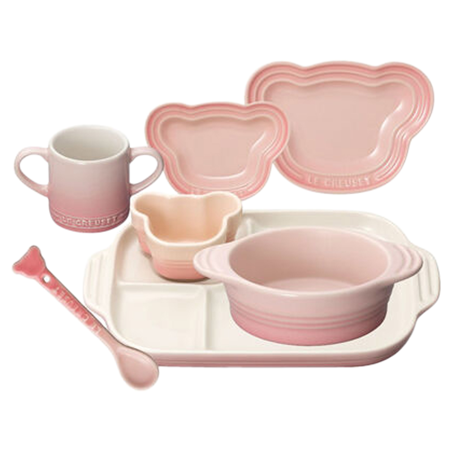 Le Creuset（ル・クルーゼ） お食い初め 食器セット 7点セット 男の子