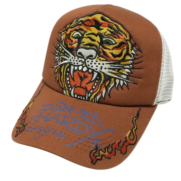 Ed Hardy（エド・ハーディー） メンズ ブランド 刺繍 キャップ/CAP