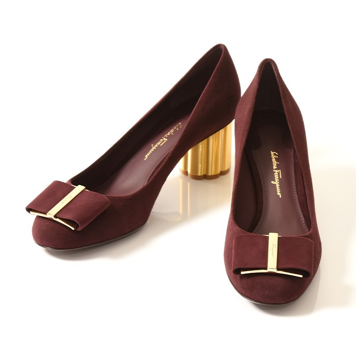 FERRAGAMO（フェラガモ） パンプス スエード 靴 レディース CAPUA