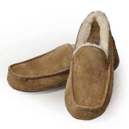 UGG（アグ） メンズ スリッポン ボア ムートンシューズ フラット