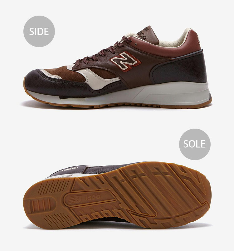 New Balance（ニューバランス） スニーカー M1500GBI BROWN WHITE MADE