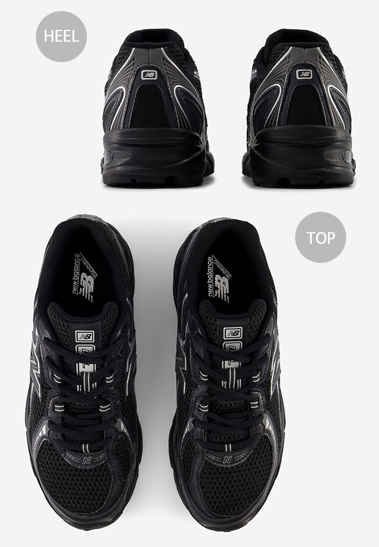 New Balance（ニューバランス） スニーカー U740BM2 BLACK SILVER