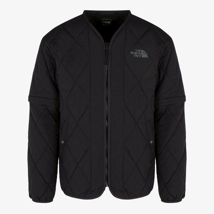 ノーカラージャケット メンズ（THE NORTH FACE／メンズコート