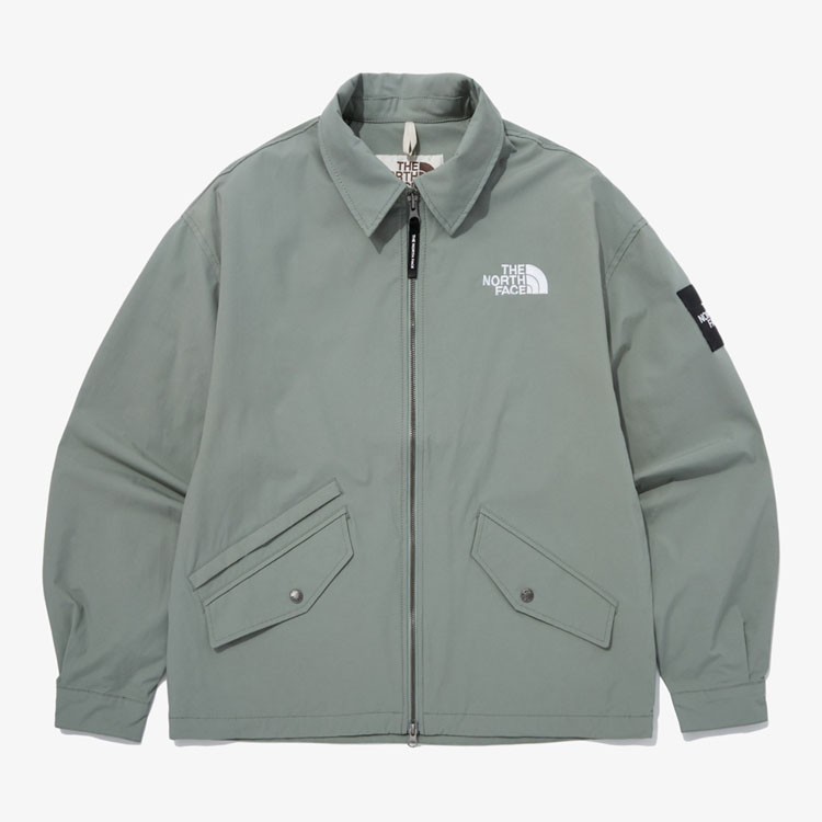 L ノースフェイス NEILTON COLLAR BLOUSON グレー系