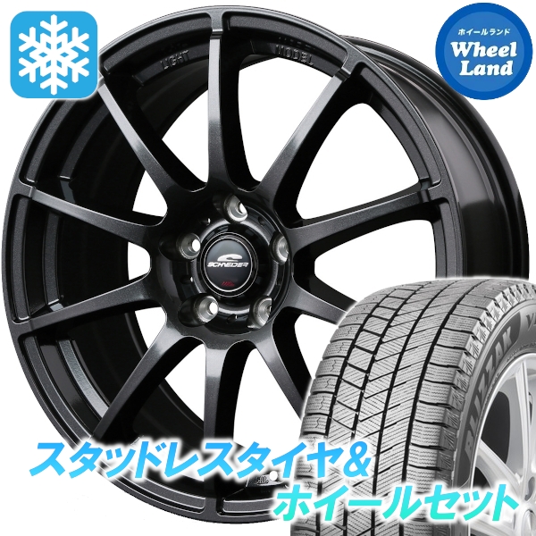 スタッドレスセット マツダ3 ファストバック BP系 ブリザック VRX3