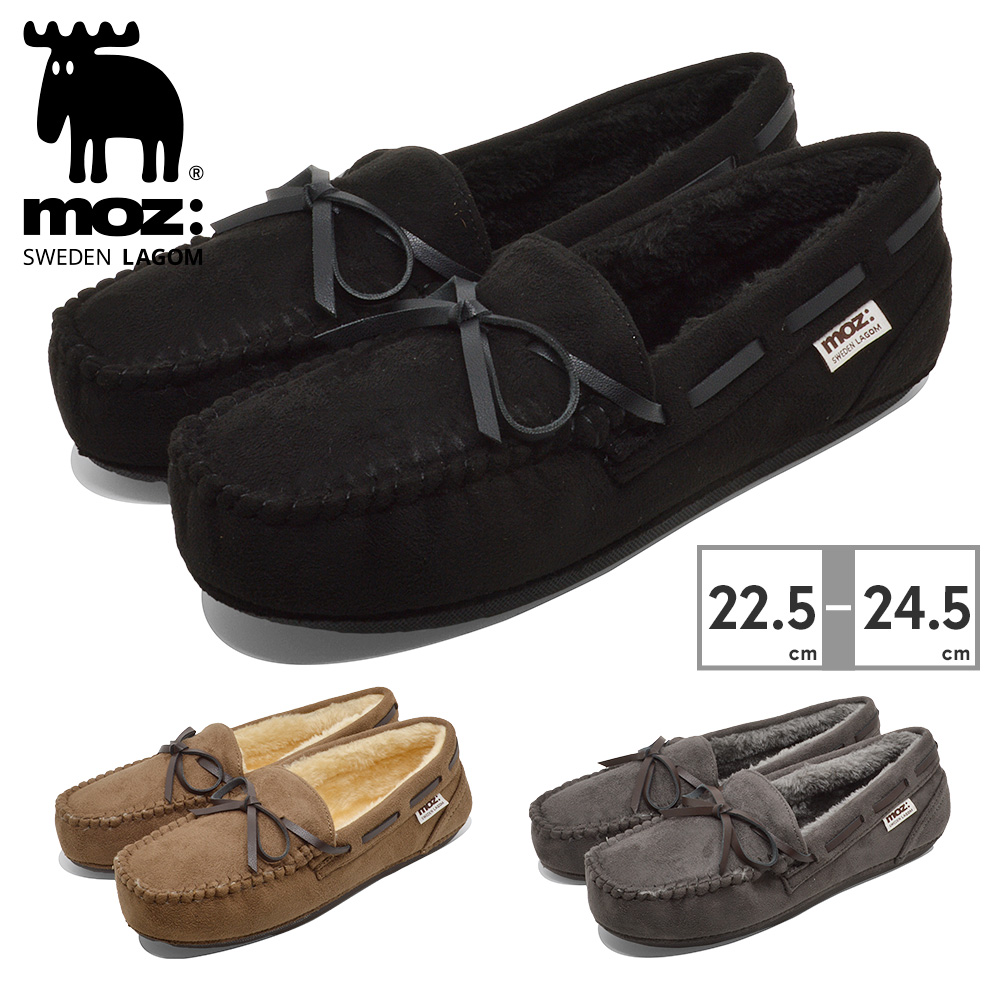 moz（モズ） モカシン レディース 24226 MOZ:SWEDEN LAGOM 室内外兼用