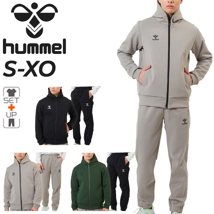 hummel（ヒュンメル） スウェット 上下 メンズ フルジップフーディー